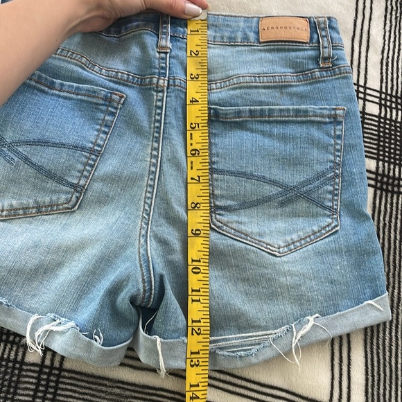 Aeropostale Seriously Stretchy High Waisted Midi Short - Picture 5 of 10